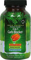 Maximum Strength 3-in-1 Carb Blocker by Irwin Naturals, Neutralize Carbohydrates and Support Metabolism, 75 Liquid Softgels