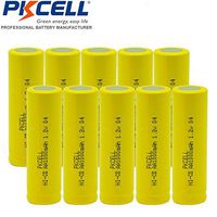 1.2V AA 1000mAh NI-CD Flat Top Rechargeable Battery 10PC