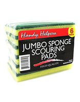Sponge With Scouring Pads