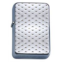 Abstract Background Flip Top Dual Torch Em5 Smoking Cigarette Silver Refillable Dual Flame