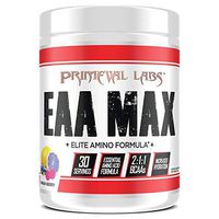 Primeval Labs EAA Max, Amino Acid Supplements, BCAAs, EAAs, Electrolytes, Enhances Performance, Supports Hydration, Improves Metabolism, Smash Berry, 30 Servings