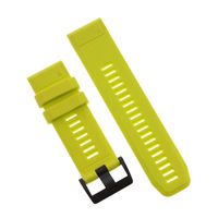 Garmin QuickFit 26 Watch Band Amp Yellow Silicone, One Size