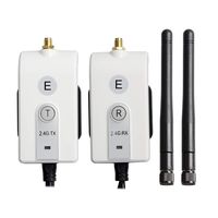 AKK 625-2.4G-E 2.4G Wireless Video Transmitter & Receiver Kit for Car Parking Monitor, Vehicle Backup Camera or Front Car Camera Rear, Backup Camera System