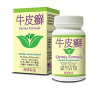 Derma Formula Herbal Supplement Helps Immune Function for Skin Health 500mg 60 Tablets Made in USA
