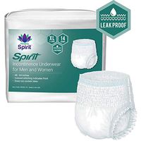Healthy Spirit Incontinence Underwear for Men and Women, Extra Large, 14 Count