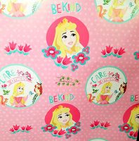 Sleeping Beauty Wrapping Princess Aurora Paper 2-Sheets Party Gift Decoration Girl