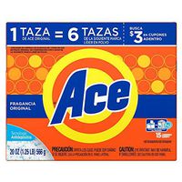 2 Pk. Ace Original HE Turbo Powder Laundry Detergent 20 oz (30 Loads Total)