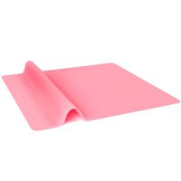 Gartful Extra Large, Silicone Sheet for Crafts, Jewelry Casting Moulds Mat, Painting, Countertop Protector, Counter Table Mat, Non-stick Nonskid Heat Resistant, 23.6" by 19.6", Pink