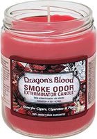 Smoke Odor Exterminator 13oz Jar Candle, Dragon's Blood, 13 oz