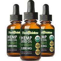 Premium Hemp Oil Extract for Pain Relief, Stress, Keto, Anxiety, Sleep 1000MG (3 PACK)
