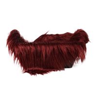 Voberry Baby Photo Props Newborn DIY Photography Soft Fur Quilt Photographic Mat Background Blanket (Wine)