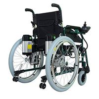 ZXOIHH Middle-Aged and Multi-Functional Electric Wheelchair, Suitable for Disabled/Elderly Four-Wheeled Scooter, Aluminum Frame Foldable