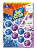 Soft Scrub 4-in-1 Rim Hanger Toilet Bowl Cleaner, Lavender, 2 Count