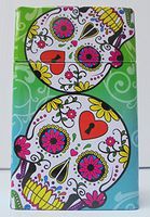Sugar Skull Tin Cigarette Case, Fit King, TIN2SS-1