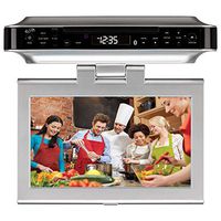 ilive Bluetooth Wireless Under the Counter Cabinet Kitchen LED TV/DVD Combo