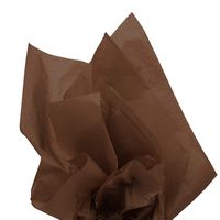 JAM PAPER Tissue Paper - Brown - 10 Sheets/Pack