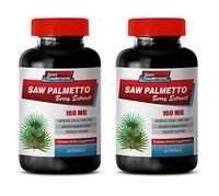 Pills for Men Size - Saw Palmetto Berry Extract 160MG - Prostate Support - Saw Palmetto Complex - 2 Bottles (120 Softgels)