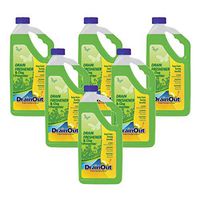 Drain OUT Drain Cleaner & Odor Eliminator, Clog Preventer and Buildup Remover, Fresh Citrus, 32 Ounce, Pack of 6