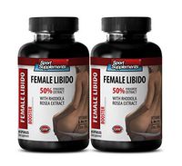 Female Sexual Wellness - Female LIBIDO Booster - Dietary Supplement - tongkat ali and Fenugreek - 2 Bottles 120 Capsules