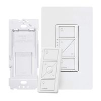Lutron Caseta Smart Home Dimmer Switch and Pico Remote Kit, Works with Alexa, Apple HomeKit, and the Google Assistant | P-PKG1WB-WH | White
