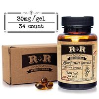 Hemp Oil Capsules :: Hemp Oil Softgels 1000mg :: Hemp Oil for Pain Relief, Anxiety, Stress Relief, Mood Support, Skin Care (1000mg Total, 30mg per Gel, 34 Count, 30-Day