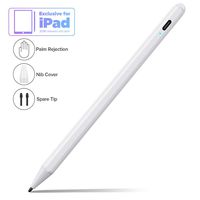 Stylus Pen for iPad with Palm Rejection, Active Pencil Compatible with Apple iPad 6rd Gen,iPad Mini 5rd Gen,iPad Air 3rd Gen, iPad Pro (11/12.9 Inch) for Precise Writing/Drawing