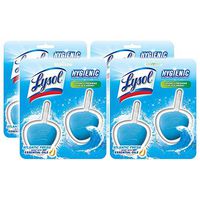 Lysol Hygienic Automatic Toilet Bowl Cleaner, Atlantic Fresh 2 ct (Pack of 4)