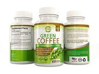 Perfect Nutra Green Coffee Bean Extract with Chlorogenic Acid 800mg - Natural Weight Loss Formula - 60 Capsules