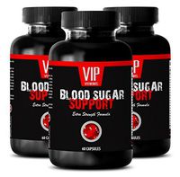 Blood Flow Vitamins for Women - Blood Sugar Support Extra Strength Formula - zinc and Magnesium Supplement for Women - 3 Bottles 180 Capsules