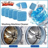 ierkag 10 pcs/20 pcs Washing Machine Tank Cleaning Tablets Effervescent Tablets Cleaning Detergent Tools