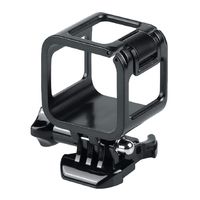 Vacally Rhodesy Protective Housing Frame Case for Gopro Hero 5 Session Hero 4 Session Camera, Plastic Case, Could Mount On Bicycles, Hand Rack, Helmet