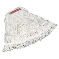 RCPD413 - Rubbermaid Super Stitch Rayon Mop Heads, Cotton/Synthetic, White, Large