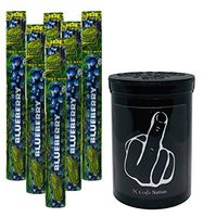 Herb Airtight Container Fresh Kettle with Cyclones Blueberry Hemp Cones 6 Count DC Crafts Nation- Middle Finger