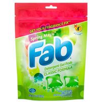 Spring Magic Fab Toss Ins Triple Action Mountain Stream Laundry Detergent Pods (1.1 Pound)