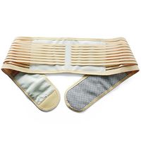 KONMED Adjustable Lumbar Lower Back Support Brace - Self-heating Magnetic Therapy Belt - Relieve Pain And Stress Of High Intensity Exercise(XL(37"-43"))