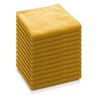 E-Cloth General Purpose Microfiber Cleaning Cloth, Tangerine Orange, 12 Count