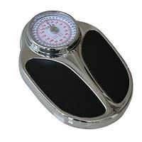 Hardware Professional Mechanical Weight Scale, No Battery Required Healthy Weight Loss Scale Accurate indexing Value 1kg/2lb, Lb/kg 2 Kinds of Pointer dial Bathroom Spring Scale