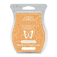 SCENTSY CARAMEL VANILLA DELIGHT SCENTSY WAX BAR FOR WARMER