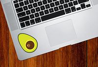 Yadda-Yadda Design Co. Fresh Avocado - Aguacate - Vinyl Decal for Laptop | Trackpad | Tablet - Copyright 2016 YYDC (2" W x 2.75" H) (Avocado, Small)