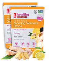 Healthy Mama Nip The Nausea! 2 Pack Organic Morning Sickness Relief Drops;Ginger Lemon. Nausea Relief from Morning Sickness, Chemo, Motion Sickness (2-Pack)