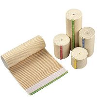 NexSkin Elastic Compression Wrap (2” 3" 4" 6" Variety Pack) with Hook and Loop Fasteners at Both Ends | Stretch Cotton Athletic Bandage Roll | Support & First Aid for Sports, Medical, Injury Recovery