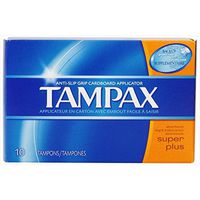 Tampax Super Plus W/App 10 Ct, Pack of 9