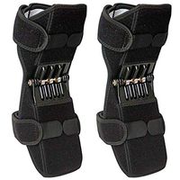 Pure Sports Knee Brace Booster - Pain Relief Leg Joint Best Recovery Strap Protector Stabilizer Wrap Power Band Therapy Pad Compression Equipment Arthritis Spring Back Lift Men Support Care Women