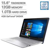 HP Pavilion 15-cc183cl Touchscreen Laptop - Intel Core i7-8550U - 4GB NVIDIA - 12 GB RAM 1TB HD
