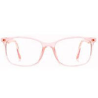 ANRRI Blue Light Blocking Computer Glasses, Anti Eyestrain UV Filter Lens Lightweight Frame Eyeglasses (Clear Pink)
