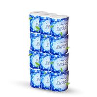 Smooth Soft Highly Absorbent Hand Towels for Daily Use, Professional 3-Ply Toilet Paper, Home Kitchen Enviro-Friendly Recycled Toilet Tissue Paper Towel (12 Rolls)