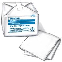 Kendall/Covidien Curity O-B Gauze Sponge 4"x 4" 2-Ply Model No. 7053 *Special Pack of 2*