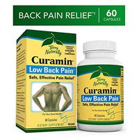 Terry Naturally Curamin Low Back Pain - 60 Vegan Capsules - Targeted Relief Supplement, Supports Healthy Cartilage & Comfort - Non-GMO, Gluten-Free - 20 Servings