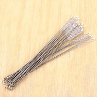 20 Pieces Drinking Straw Cleaning Brush Set, Nylon Bristle Tube Cleaner Brushes for Jewelry, Keyboards, Glasses, by UTENEW