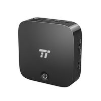 TaoTronics Bluetooth 5.0 Transmitter and Receiver, Digital Optical TOSLINK and 3.5mm Wireless Audio Adapter for TV/Home Stereo System - aptX Low Latency